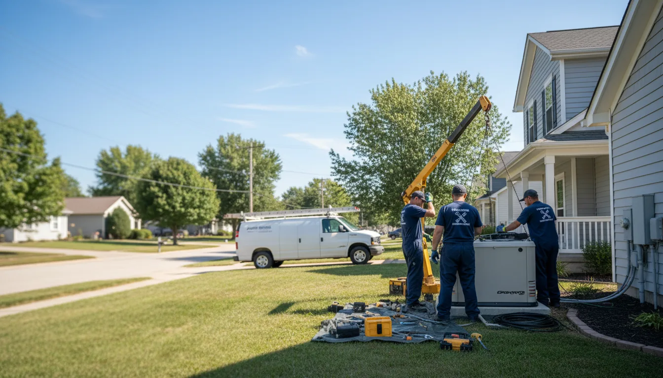 Generator Installation in Columbia City, IN near me